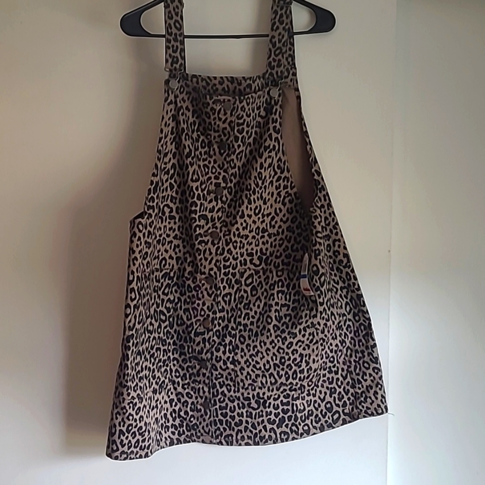 Cheetah print dress